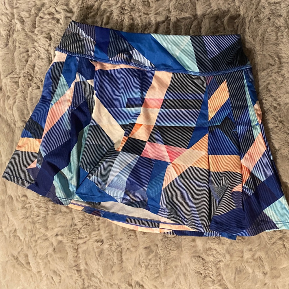 Athleta Skirt  in Blue and Peach